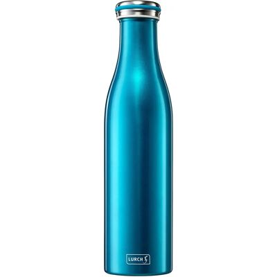 Bouteille d'eau LURCH - Acier inoxydable, 0,75L, bleu eau Bouteille d'eau LURCH - Acier inoxydable, 0,75L, bleu eau