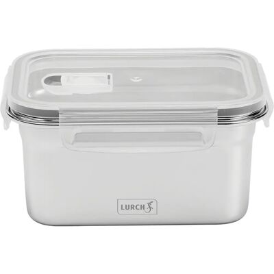 Lurch 240892 Lunchbehälter - 1000ml - Transparent - BPA-frei - Spülmaschinenfest Lurch 240892 Lunchbehälter - 1000ml - Transparent - BPA-frei - Spülmaschinenfest
