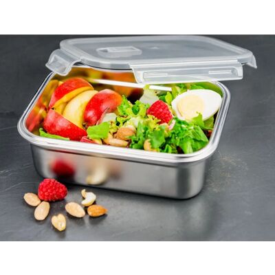 Lurch 00240894 Conteneur Repas en Acier Inoxydable - 1500ml Lurch 00240894 Conteneur Repas en Acier Inoxydable - 1500ml