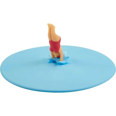 Couvercle en silicone pour verre Lurch 210891 - Bleu Couvercle en silicone pour verre Lurch 210891 - Bleu