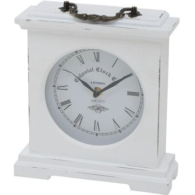 Horloge murale/de bureau vintage Boltze 5231600 Blanc Horloge murale/de bureau vintage Boltze 5231600 Blanc