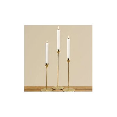 Portacandele Boltze Malte - Oro - Set da 3 - 23-33cm Portacandele Boltze Malte - Oro - Set da 3 - 23-33cm