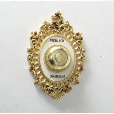 Boltze Gold Champagne Wandfigur - Dekoratives Element Boltze Gold Champagne Wandfigur - Dekoratives Element