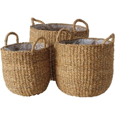 Boltze - Sophy - Beige - 29x29 - planter basket Boltze - Sophy - Beige - 29x29 - planter basket