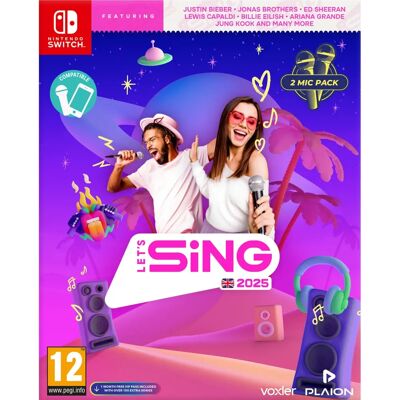 Voxler Let's Sing 2025 - 2 Mic Pack - Karaoke Game Voxler Let's Sing 2025 - 2 Mic Pack - Karaoke Game
