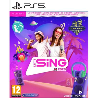Let's Sing 2025: UK Version - 2 Microphones (PS5) Let's Sing 2025: UK Version - 2 Microphones (PS5)
