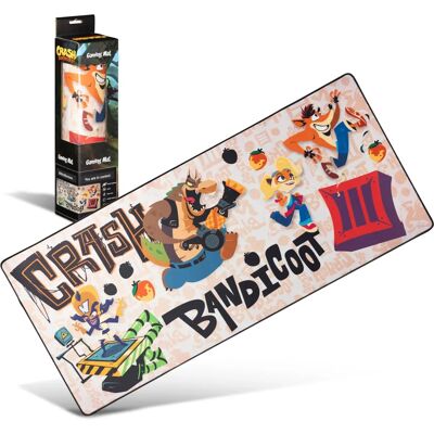 Dpi Merchandising Crash Bandicoot Tapis de Souris - Illustration - Accessoire Gaming - Publicité Dpi Merchandising Crash Bandicoot Tapis de Souris - Illustration - Accessoire Gaming - Publicité