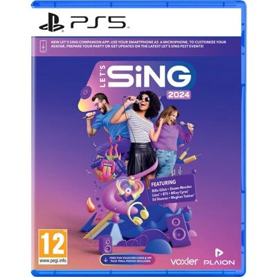 Let's Sing 2024 - 2 Microphones (PS5) Let's Sing 2024 - 2 Microphones (PS5)