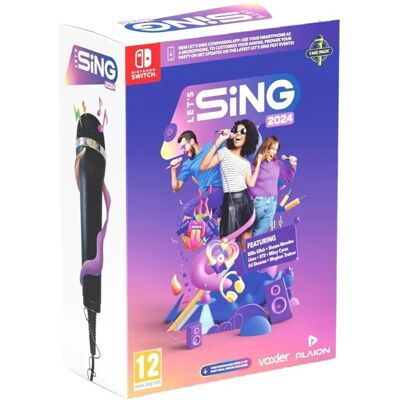 Let's Sing 2024 - 1 microphone (Switch) - Publicité Let's Sing 2024 - 1 microphone (Switch) - Publicité