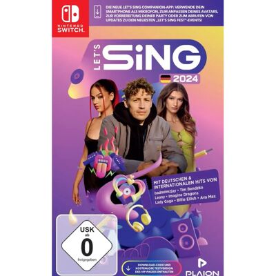Ravenscourt Let's Sing 2024 - Jeu de karaoké pour Nintendo Switch - Publicité Ravenscourt Let's Sing 2024 - Jeu de karaoké pour Nintendo Switch - Publicité
