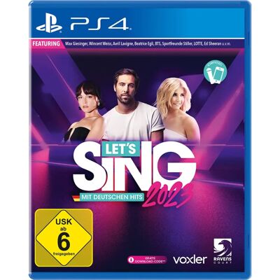 Ravenscourt Let's Sing 2023 Deutsch PS4 - Karaoke-Spiel Ravenscourt Let's Sing 2023 Deutsch PS4 - Karaoke-Spiel