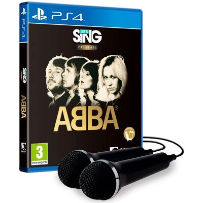 Let's Sing ABBA - 2 microphones (PS4) - Publicité Let's Sing ABBA - 2 microphones (PS4) - Publicité
