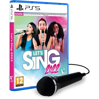 Let's Sing 2022 - 1 microphone (PS5) - Publicité Let's Sing 2022 - 1 microphone (PS5) - Publicité