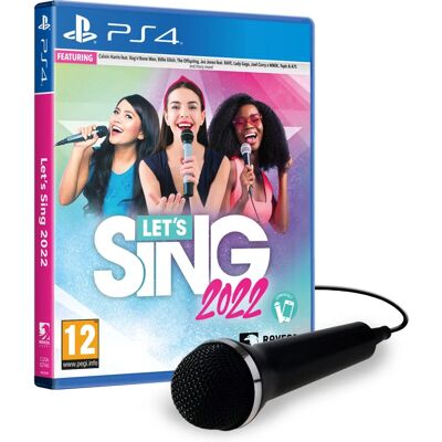 Let's Sing 2022 - 1 microphone (PS4) - Publicité Let's Sing 2022 - 1 microphone (PS4) - Publicité
