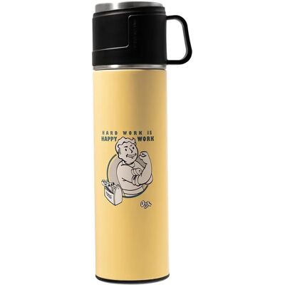 Vault Tec Isolerad Flaska - Termos - 500ml - Metall - Varm & Kall Vault Tec Isolerad Flaska - Termos - 500ml - Metall - Varm & Kall