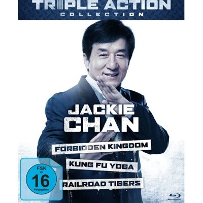 Jackie Chan Triple Action Collection - Blu-ray - 3 Films - Publicité Jackie Chan Triple Action Collection - Blu-ray - 3 Films - Publicité