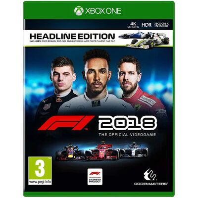 Codemasters F1 2018 Édition Tête d'Affiche - Jeu vidéo - Publicité Codemasters F1 2018 Édition Tête d'Affiche - Jeu vidéo - Publicité