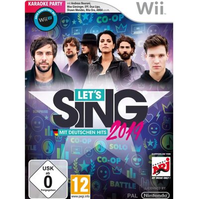 Koch Media GmbH Let's Sing 2019 - Hits allemands - DVD - Publicité Koch Media GmbH Let's Sing 2019 - Hits allemands - DVD - Publicité