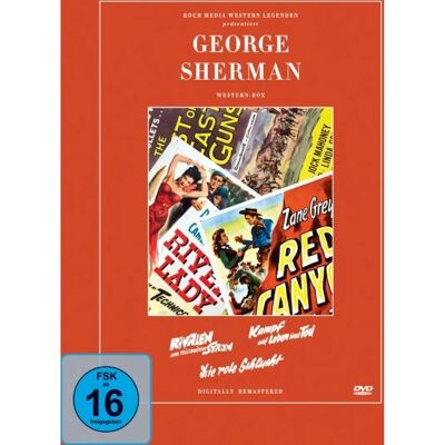 Collection George Sherman de Koch Media - 3 DVDs Western - Publicité Collection George Sherman de Koch Media - 3 DVDs Western - Publicité