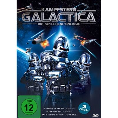 Koch Battlestar Galactica - La Trilogie de Films DVD - Occasion - Publicité Koch Battlestar Galactica - La Trilogie de Films DVD - Occasion - Publicité