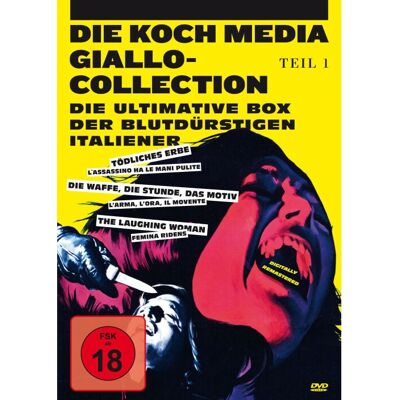 Collection Giallo de Koch Media - 3 DVDs - DVD - Publicité Collection Giallo de Koch Media - 3 DVDs - DVD - Publicité