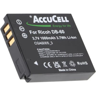 AccuCell Batterie für Panasonic CGA-S005, DMW-BCC12 - Kamerabatterie AccuCell Batterie für Panasonic CGA-S005, DMW-BCC12 - Kamerabatterie