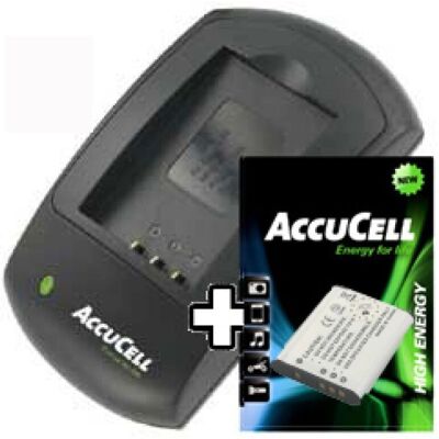 AccuCell Sony NP-BK1 Ladegerät & Akku-Set AccuCell Sony NP-BK1 Ladegerät & Akku-Set