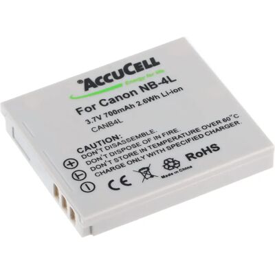 AccuCell Canon NB-4L Akku - Zuverlässige Kameraenergie AccuCell Canon NB-4L Akku - Zuverlässige Kameraenergie