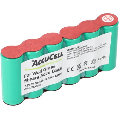 AccuCell - Modell ACCU60 - Langlebige Gartengeräte-Batterie AccuCell - Modell ACCU60 - Langlebige Gartengeräte-Batterie