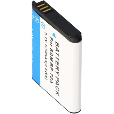 AccuCell Akku für Samsung BP-70A, AQ100, ES65 - Kamerabatterie AccuCell Akku für Samsung BP-70A, AQ100, ES65 - Kamerabatterie