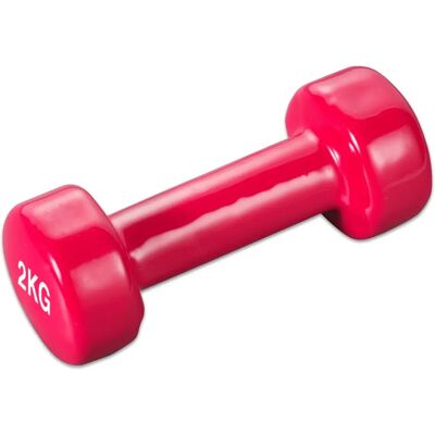 Manubrio in vinile Trendy - 2kg - Attrezzi da fitness Manubrio in vinile Trendy - 2kg - Attrezzi da fitness
