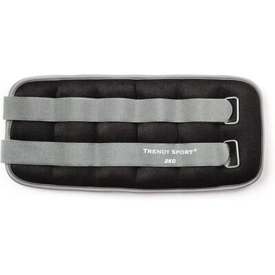 Manchette de poids Trendy - Remplie de sable, réglable - 0,5-3kg - Publicité Manchette de poids Trendy - Remplie de sable, réglable - 0,5-3kg - Publicité