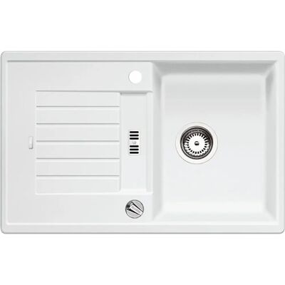 Blanco ZIA 45 S Omkeerbare Witte Keukenspoelbak Blanco ZIA 45 S Omkeerbare Witte Keukenspoelbak