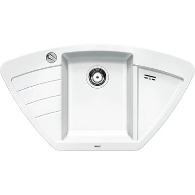 Chiuvetă de bucătărie BLANCO ZIA 9 E - SILGRANIT, Alb, 51x93cm Chiuvetă de bucătărie BLANCO ZIA 9 E - SILGRANIT, Alb, 51x93cm
