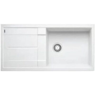 Blanco METRA XL 6 S Wit Silgranit Inbouwwasbak - Keukenspoelbak Blanco METRA XL 6 S Wit Silgranit Inbouwwasbak - Keukenspoelbak