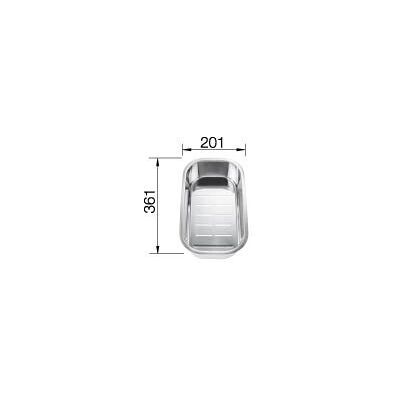 Blanco 224787 Roestvrij Stalen Afvoerrek - Multifunctioneel Accessoire Blanco 224787 Roestvrij Stalen Afvoerrek - Multifunctioneel Accessoire