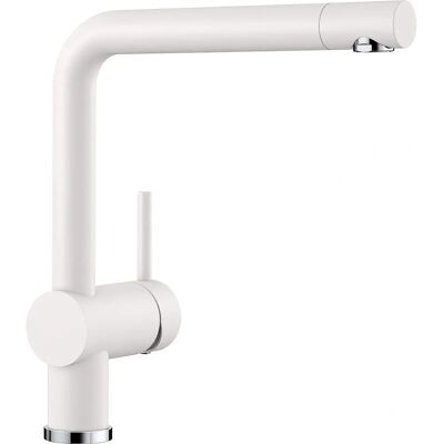 BLANCO LINUS Keukenkraan - Hoogdruk Messing Wit BLANCO LINUS Keukenkraan - Hoogdruk Messing Wit