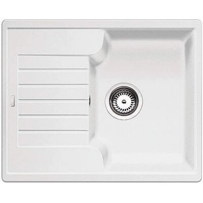 BLANCO ZIA 40 S Silgranit Wit Keukenspoel - Keukenspoel BLANCO ZIA 40 S Silgranit Wit Keukenspoel - Keukenspoel