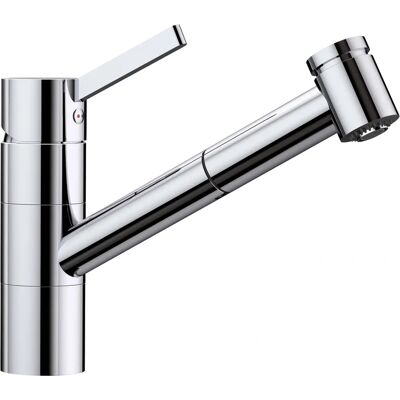 BLANCO TIVO-S Küchenarmatur - Zweistrahl, Niederdruck, 120° Schwenk, Chrom BLANCO TIVO-S Küchenarmatur - Zweistrahl, Niederdruck, 120° Schwenk, Chrom