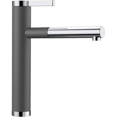 Blanco LINEE-S Køkkenarmatur - Grå Røg, Udtrekkelig Suihkopf, Model 518804 Blanco LINEE-S Køkkenarmatur - Grå Røg, Udtrekkelig Suihkopf, Model 518804