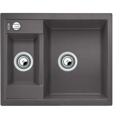 Blanco METRA 6 ROCK GREY Silgranit 1,5 Bak - Keukenspoelbak Blanco METRA 6 ROCK GREY Silgranit 1,5 Bak - Keukenspoelbak