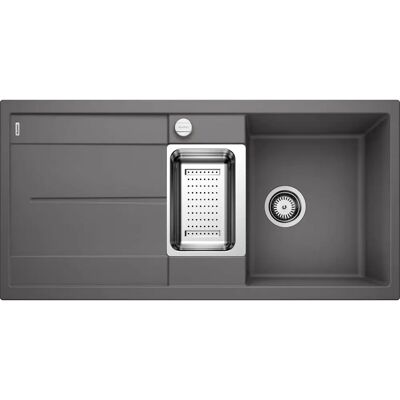 Fregadero Blanco METRA 6 S Gris Roca 1,5 Cubetas - Fregadero de Cocina Fregadero Blanco METRA 6 S Gris Roca 1,5 Cubetas - Fregadero de Cocina