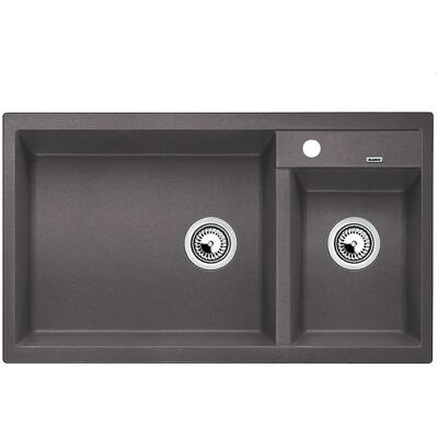 Fregadero Blanco Modelo 518886 Silgranit - Gris Piedra - 86x50cm Fregadero Blanco Modelo 518886 Silgranit - Gris Piedra - 86x50cm