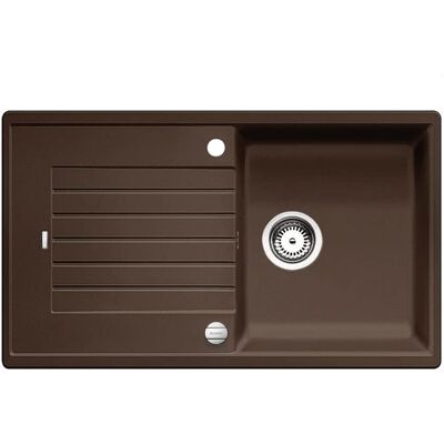 BLANCO ZIA 5 S - Keukenspoelbak - tweezijdig, bruin - 50cm BLANCO ZIA 5 S - Keukenspoelbak - tweezijdig, bruin - 50cm
