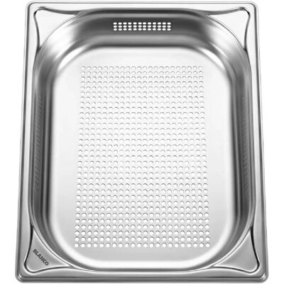 Blanco Edelstahl Gastronorm-Behälter GN 1/2 - Lebensmittelbehälter Blanco Edelstahl Gastronorm-Behälter GN 1/2 - Lebensmittelbehälter
