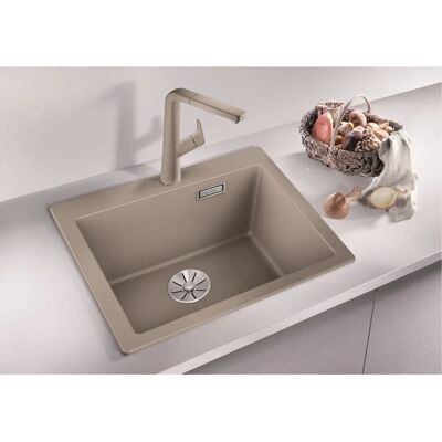 Chiuvetă de Bucătărie Blanco Pleon 5 Silgranit - 51,5x51cm - Alb Chiuvetă de Bucătărie Blanco Pleon 5 Silgranit - 51,5x51cm - Alb