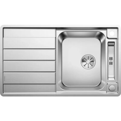 Lavello Blanco Axis III 45 S-IF Acciaio Inox Reversibile Lavello Blanco Axis III 45 S-IF Acciaio Inox Reversibile