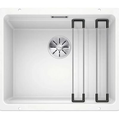 Lavello Blanco ETAGON 500-U Silgranit Bianco - Singolo Vano Lavello Blanco ETAGON 500-U Silgranit Bianco - Singolo Vano