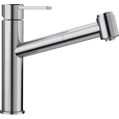 BLANCO AMBIS-S Edelstahl Küchenarmatur - Ausziehbar, 130° Drehbereich BLANCO AMBIS-S Edelstahl Küchenarmatur - Ausziehbar, 130° Drehbereich