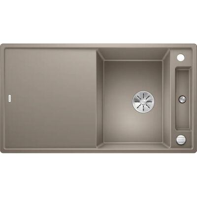 BLANCO AXIA III 5 S - Omkeerbare Silgranit Keukenspoel met Houten Snijplank BLANCO AXIA III 5 S - Omkeerbare Silgranit Keukenspoel met Houten Snijplank